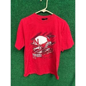 90s University of Nebraska Red Shirt Sz Large Unisex Y2K